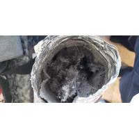 Dryer vents should be cleaned at least once per year to prevent buildup that may lead to fires, mold growth, or carbon monoxide poisoning.